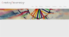 Desktop Screenshot of creatingmemories.gr